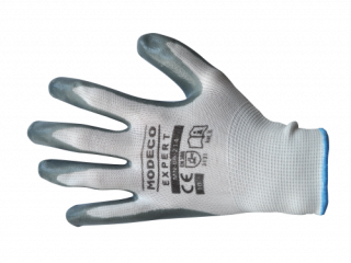 MN-06-214 Polyester latex palm-coated gloves